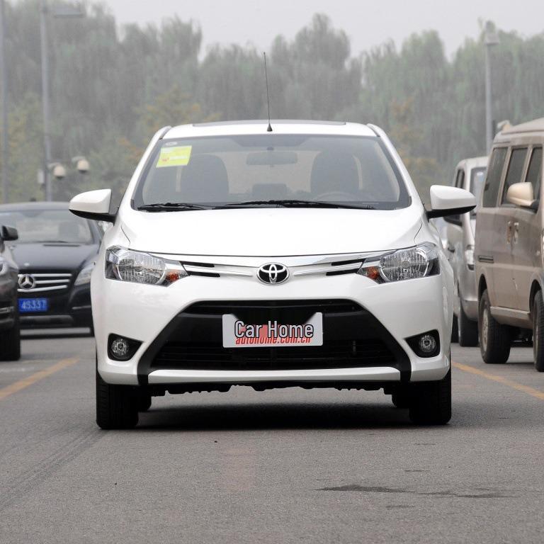 Vios Full Body Kit: Front & Rear Bumpers, Guard Bars (Unpainted) for 14/15/18/19 Models