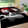 1Pc Christmas Nightmare Before Christmas Carpet Rug Soft Washable Antislip Home Living Room Sofa Mats Personalized Christmas Rug