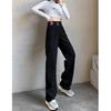 Temperament High Waist Straight Jeans Women's Summer Loose 2025 New Skinny Floor Drape Wide Leg Pants