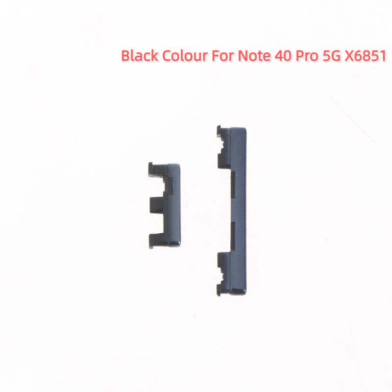 

MEW For Infinix Note 40 Pro X6851 X6850 Power ON OFF Kit Volume Up Down Side Button Key Repair Parts