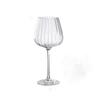 Nordic Vertical Striped Wine Goblet Set