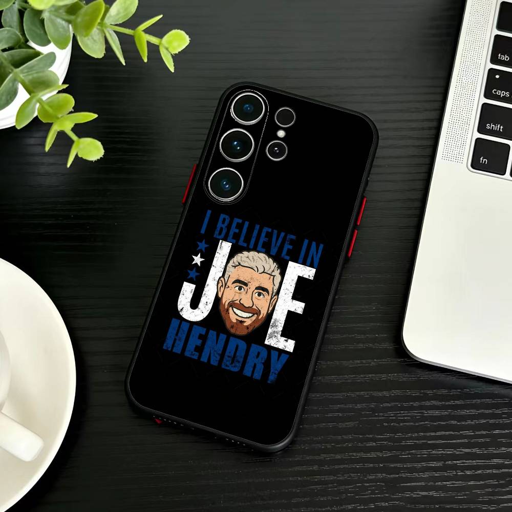 Joe Hendry  Phone Case For Samsung S26,S25,S24,S23,S22,S30,S21,Ultra,Plus,FE 5G Black Soft Cover