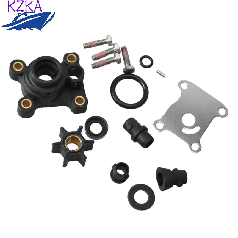 Water Pump Impeller Service Kit 394711 For 1974-2007 Johnson Evinrude OMC 8HP 9.9HP 15HP Boat Motor 0394711 18-3327 Engine