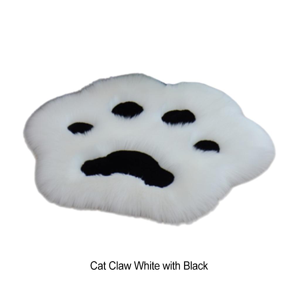 Multifunctional Soft Rug With Cat Paw Print Any Space Soft Plush Rug With Cat Paw Pattern Area Rug