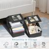1Pc Extra Large Hat Organizer for Baseball Caps Stackable Baseball Cap Organizer Storage Box with Dual Clear Windows