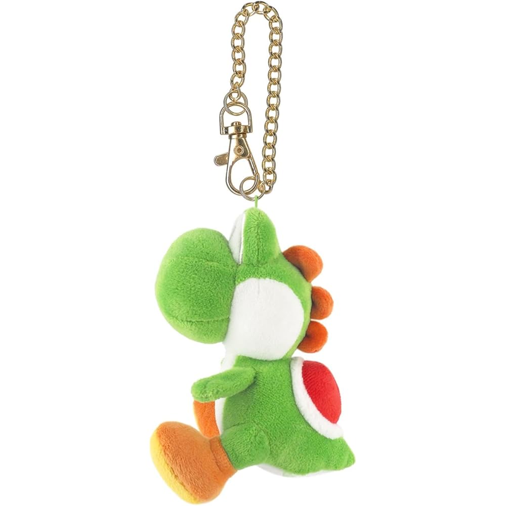 Sanei Boeki Super Mario All Star Collection Yoshi Plush Toy 9.5x9.5x12.5cm Soft Stuffed Animal