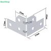 4/8Pcs Aluminum Case Corner Brackets - Metal Protective Corners for Equipment Cases, Toolboxes & Luggage Reinforcement