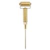 Acupuncture Points Detector Probe Facial Ear Acupoints Spring Needle Massage Roller (Gold)