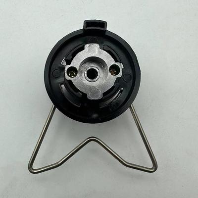 Gas Butane Adapter With Bracket Gas Cartridge Head Conversion Adapter Nozzle Bottle Type Input Screw Type Valve Output