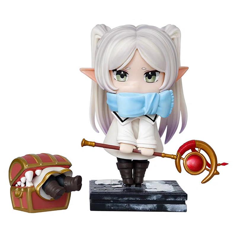 13cm Frieren: Beyond Journey's End Animacja Akcesoria Ręcznie robiony Model Figurka Pogrzebowa Lillian Kawaii Dekoracja Biurka Zabawka Prezenty