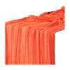 Flag Solid Color Pleated Design Bohemia Style Wedding Table Runner