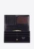 Wittchen Women's Horizontal Patent Leather Wallet Navy Blue Navy Blue Patent Leather