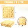 Plush Pillow Knot Hand-made Cushion Square Nordic Aesthetic Stuffed Pillow Office Chair Decorative for Sleeping Back Comfort