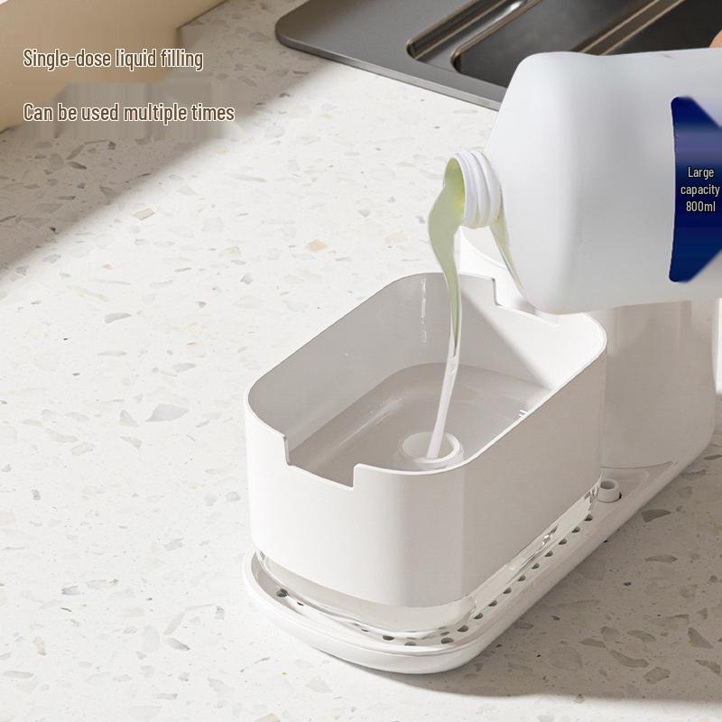Japanese Style Refillable Dish Soap Dispenser Bottle