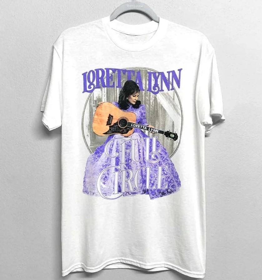 Vintage Loretta Lynn 90s country Music Tshirt size S5XL Unisex T-Shirt S