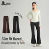 Girls' High-Waist Flared Casual Pants