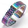 18mm Armband für Casio F-91W Edelstahl-Uhrenarmband F105 F108 A158 A168 AE1200/1300 Stahl-Armband
