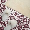 Dekor Ścienny Panel Pcv Ze Wzorem Do Pokoju 100X50 Cm Wzór Kwiatowy Z Ornamentami