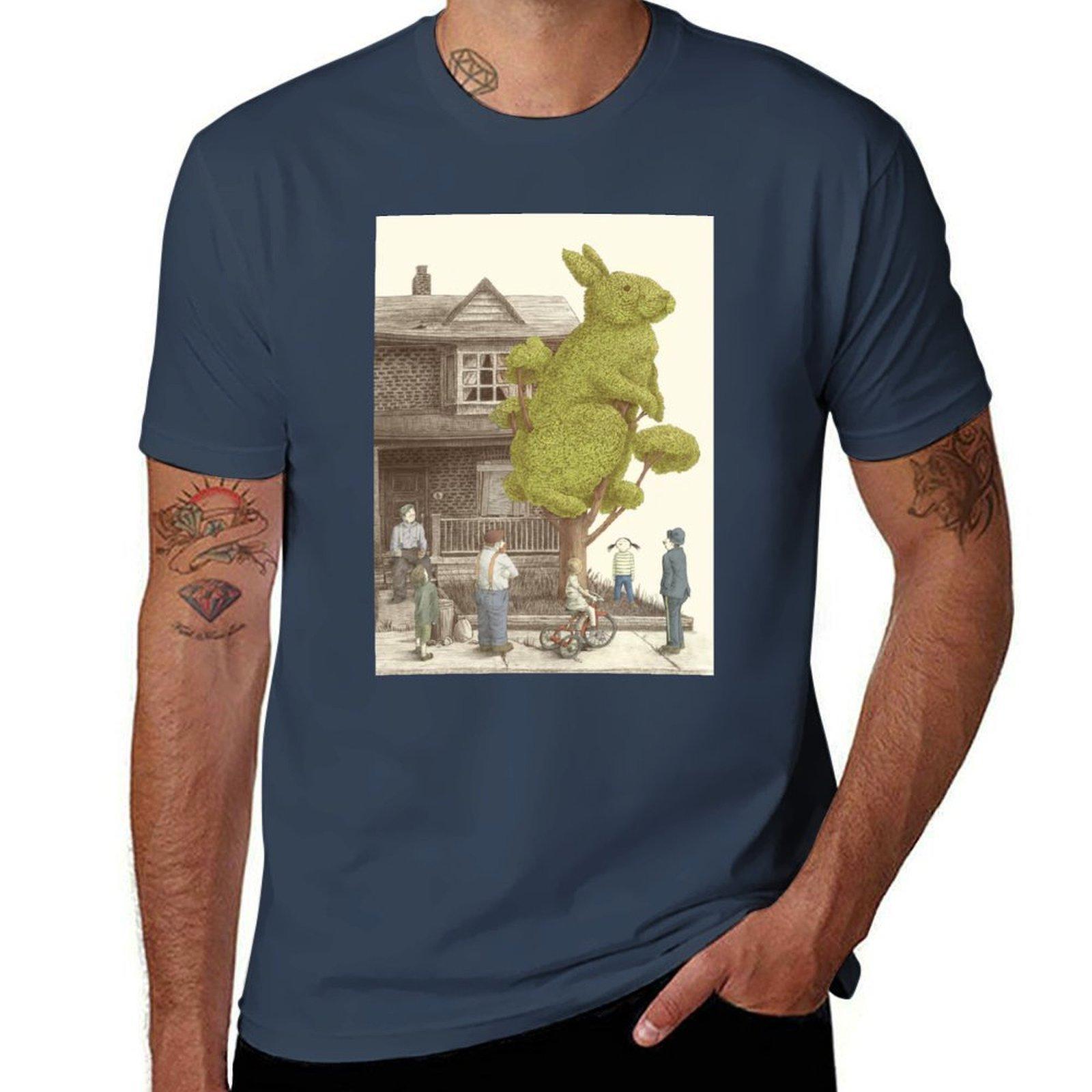 The Rabbit Tree TShirt Unisex t shirt graphic t shirt Unisex plain TShirt S