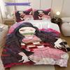 Demon Slayer Nezuko Kamado Duvet Cover | King, Queen, Full, Twin, Anime Cartoon Bedding Set Gift LXRa2
