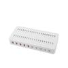 10 Port USB Charger with Dividers 5 USB C 5 USB A Multiple Ports Fast Charging Station Support for Android Devices