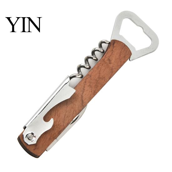Kitchen Gadgets for Home 3-in-1 Wine And Beer Corkscrew Bottle Opener, Compact Manual Durable Opener Tool, Multifunctional Bar Seniors