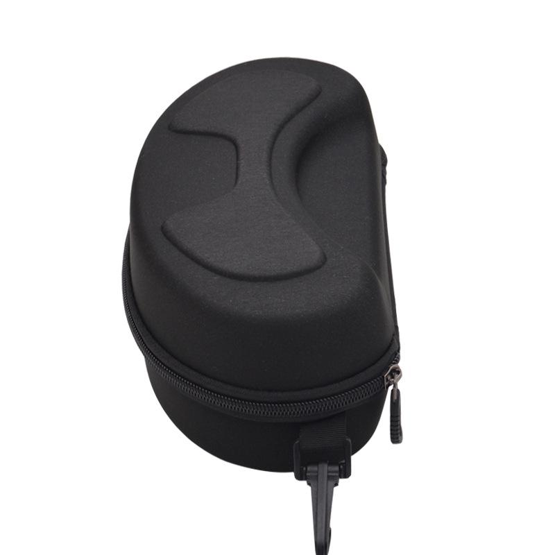 Extra-thick and sturdy ski glasses case, wearable and portable, suitable for storing and protecting sunglasses