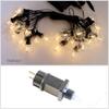 Outdoor Colorful G40 Bulb String Lights for Camping and Christmas Festivals, Plug-In Type