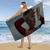 Rosa Handtuch Vertrauensfall Strand Bad Schnelltrocknend Leicht Tragbar Sauna Camping Sänger Klassisch Schwimmbecken Reise