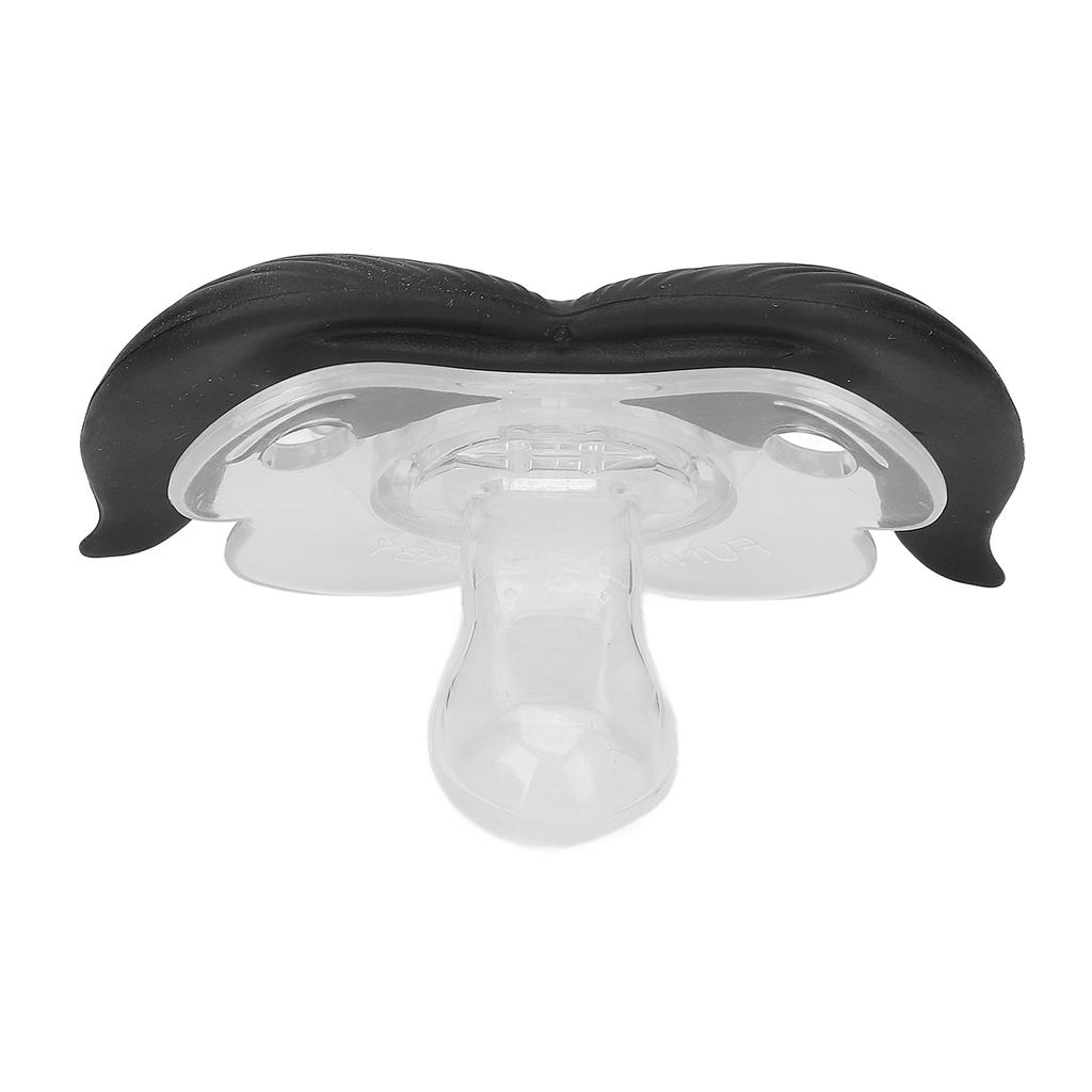 Baby Funny Pacifier Long Beard Funny Soft Silicone Pacifier Infant Chewing Orthodontic Tool