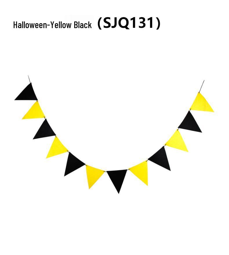 Bunte Feiertagsfilz DIY Wimpelgirlande - Thanksgiving, Halloween, Weihnachten, Geburtstagsdekorationen