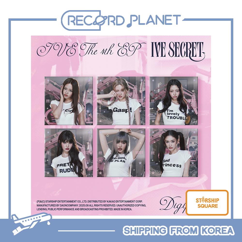 

[Предзаказ] IVE 4-й EP [IVE SECRET] (Digipack Ver.) [POB] JANGWONYOUNG (Starship)
