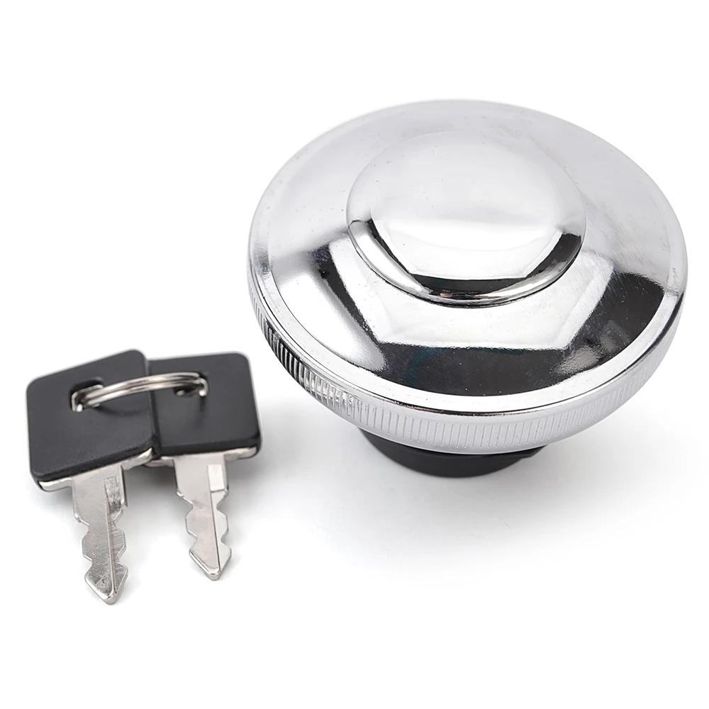 61272-92F For Harley Davidson SOFTAIL DEUCE FXSTD 1BSY HERITAGE CLASSIC FLHC 1YAJ Fuel Gas Tank Cap Cover with Key серебряный