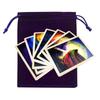 Divinations Tarot Card Dices Bag Mini Wedding Bag Tablecloth Oracles Card Game Bag Jewelry Storage Drawstring Tarot Bags
