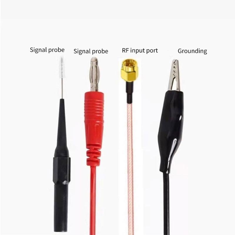100MHz Oszilloskop-Tastköpfe mit SMA-Schnittstellen Messleitungssatz Klemme Oszilloskop-Zubehörsatz