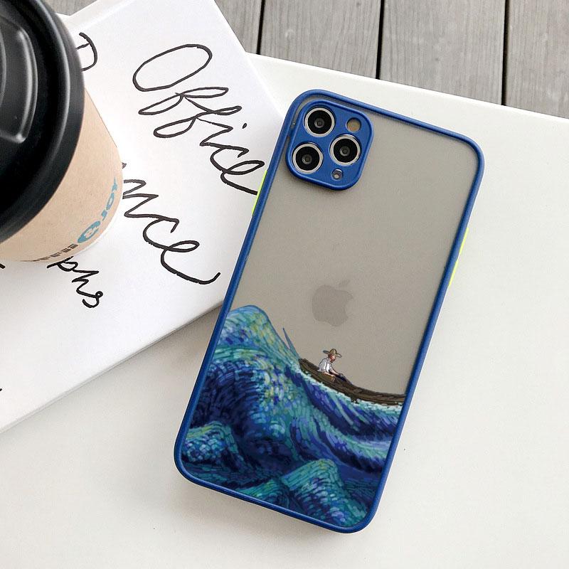 Art Van Gogh Oil Painting For iphone 16 7 8 15 Plus SE 2020 X XR XS 14 11 12 13 Pro Max Mini Phone Case Shockproof Back Cover