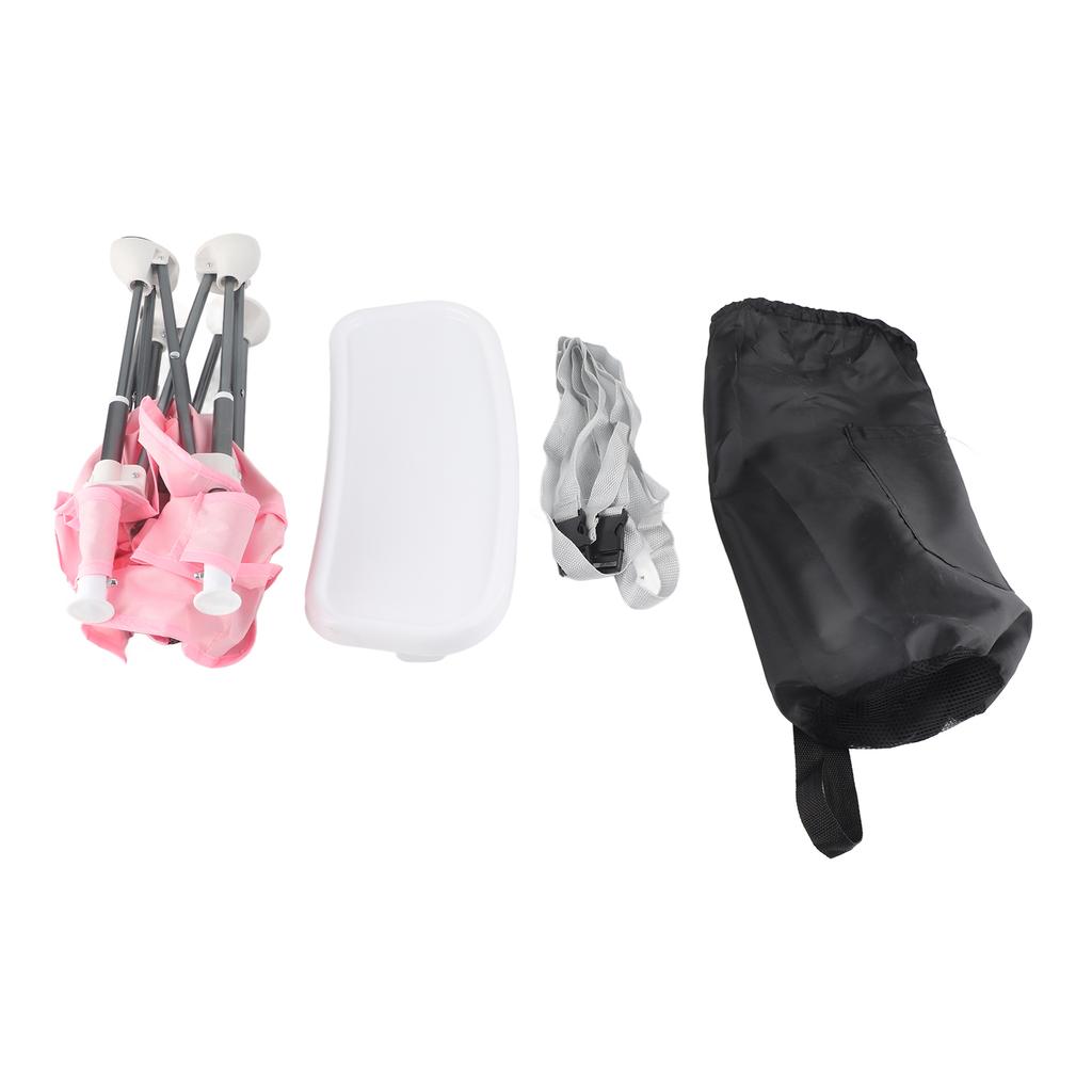 Baby Picnic Chair Dining Portable Infant Training Chair Outside Foldable Safety Belt High