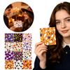 Halloween Pattern Craft Paper Pack 12 Sheets Printed Scrapbooking Material for DIY Art Projects Cards Decorations Wrapping