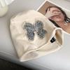 Niche Design Bow Embroidery Black Pile Hat Women's Spring and Summer Face Small Street Big Head Circumference Bag Head Hat