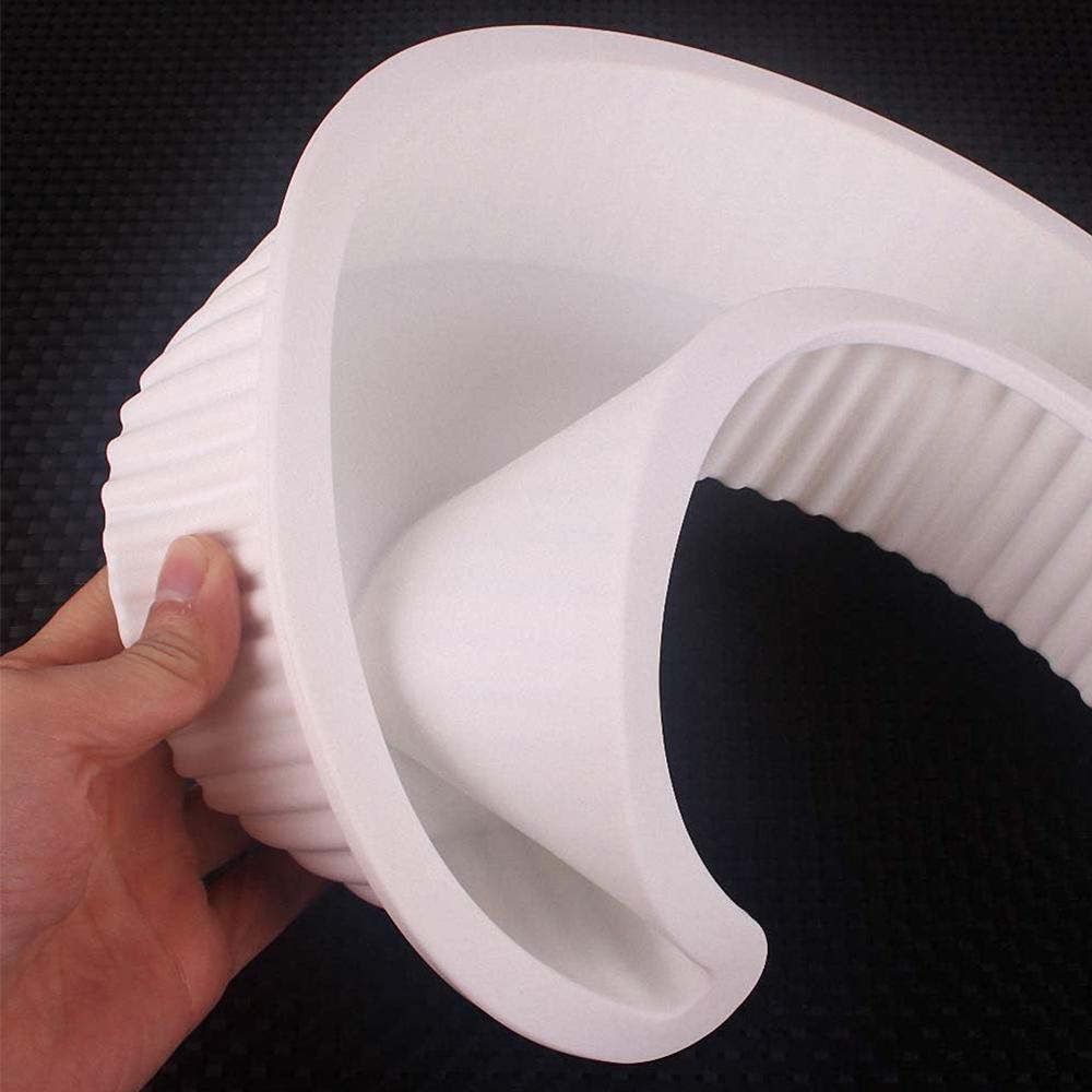 3D Mond Silikon Kuchenform Halbmond Mondschein Mousse Kuchenform Brot Pizza Backwerkzeuge Kuchen Dekorationsform