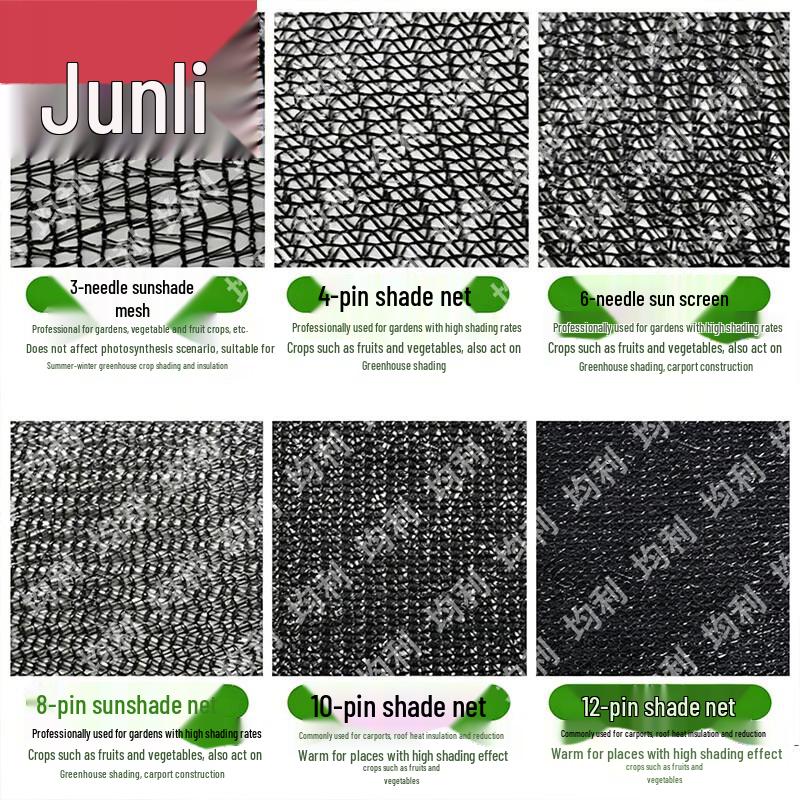 Junli Thickened & Dense Sunshade Greenhouse Net