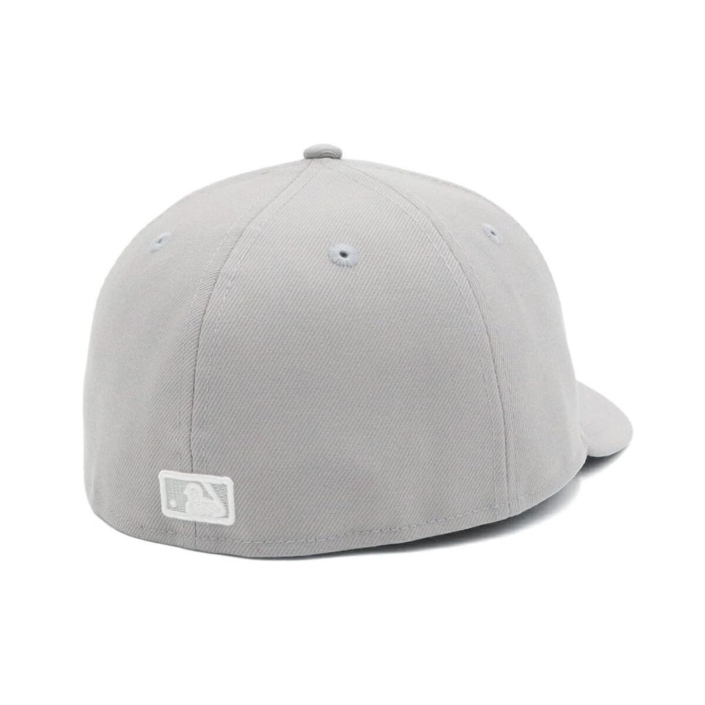 Boné MLB Low Profile LA Tamanho 7 LP5950 LOSDOD GRY WHI 25J [New Era], Cinza, 3/4,