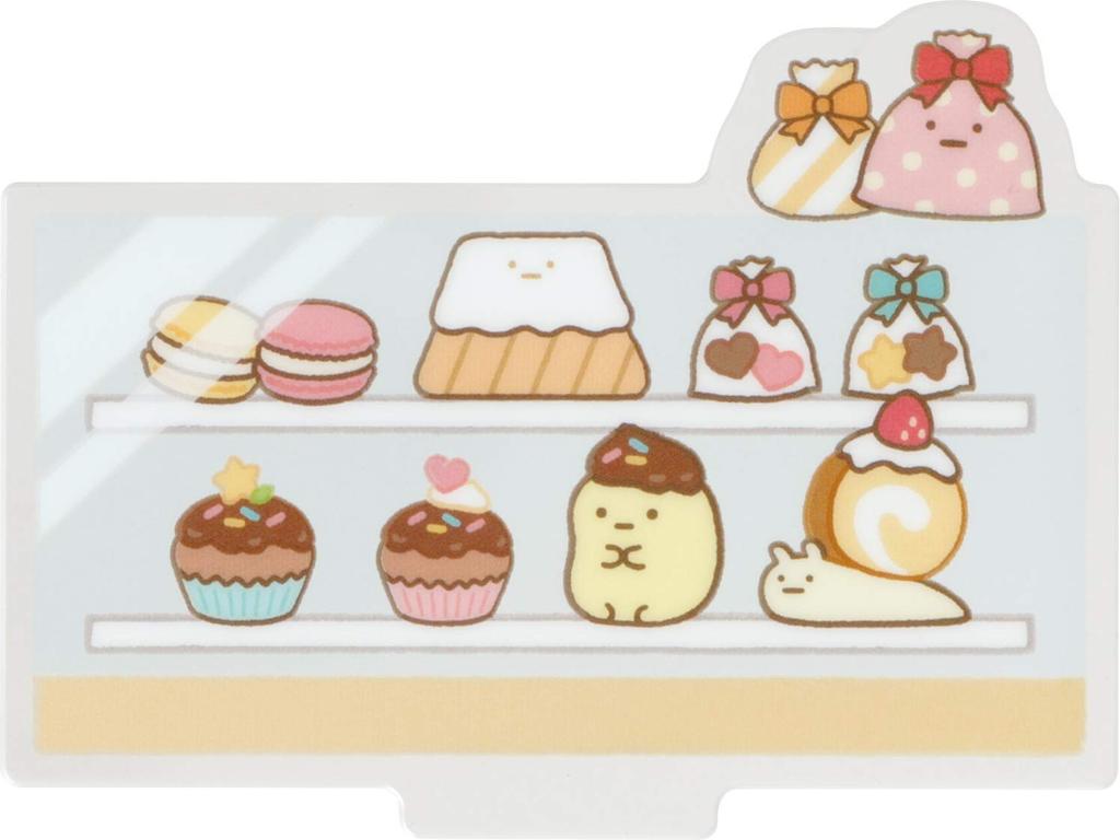 Sumikko Gurashi Sumikko Gurashi Collection Série Práce Hra Scénický Akrylový Stojan Cukrárna FR72501 San-X
