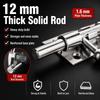 304 Stainless Steel Slide Bolt Lock Heavy Duty Gate Latch Durable Barrel Bolt Latch  Gate