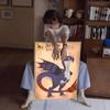 H-How To T-Train Your D-Dragon Whitepaper Poster Retro Kraft Paper Sticker DIY Room Bar Cafe Vintage Decorative Painting
