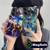 Valorant Neon Mobile Phone Case for iPhone 16 15 14 13 12 11 Pro Max Plus Mini MagSafe Glass Colour Protective Luxury Smartphone