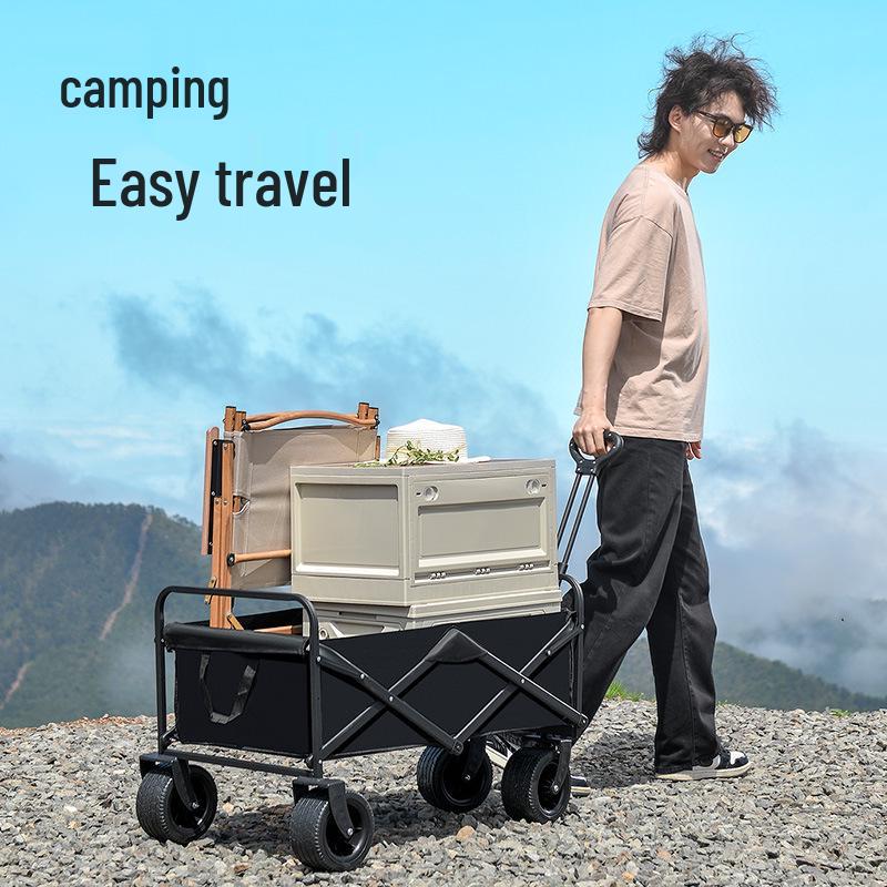 Portable Folding Camper Cart for Camping and Travel