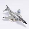 F4 1/144 Scale Metal Model Airplane (including Base) Scale Model Home Placement, Collection and Decoration Creative Gift