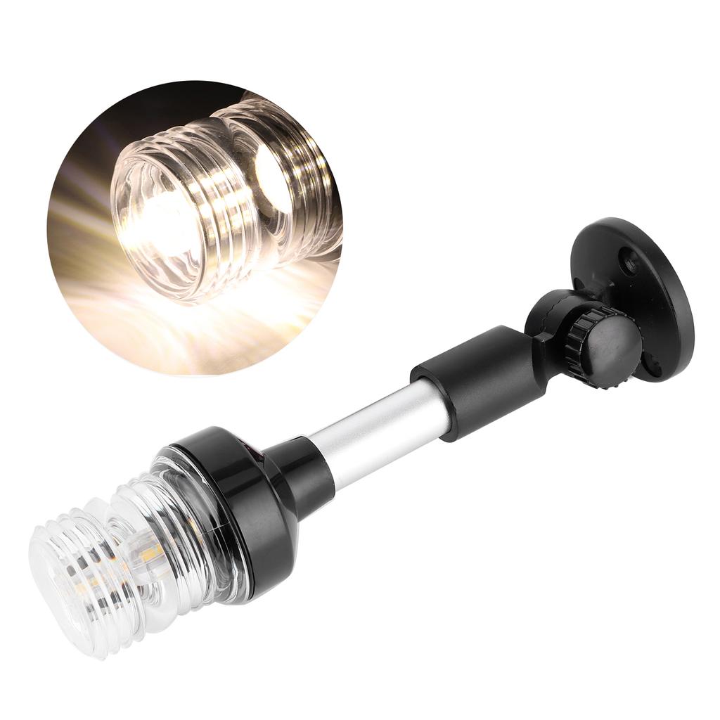 2 Nautical Mile Navigation Anchor Lights All Round 180 Degrees White LED 12 24V