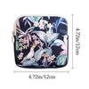 Large Capacity Sanitary Pads Bag Multipurpose Coin Purse Portable Cosmetic Bag  for Women Girls